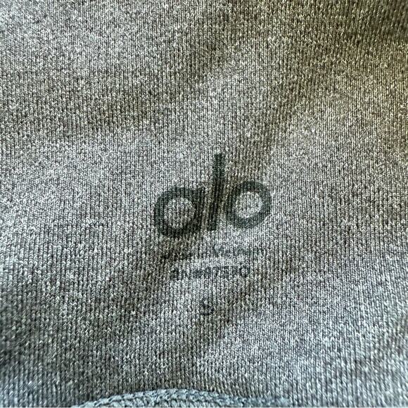 ALO Yoga women moto leggings heather grey size S Retail 128 - Picture 6 of 8